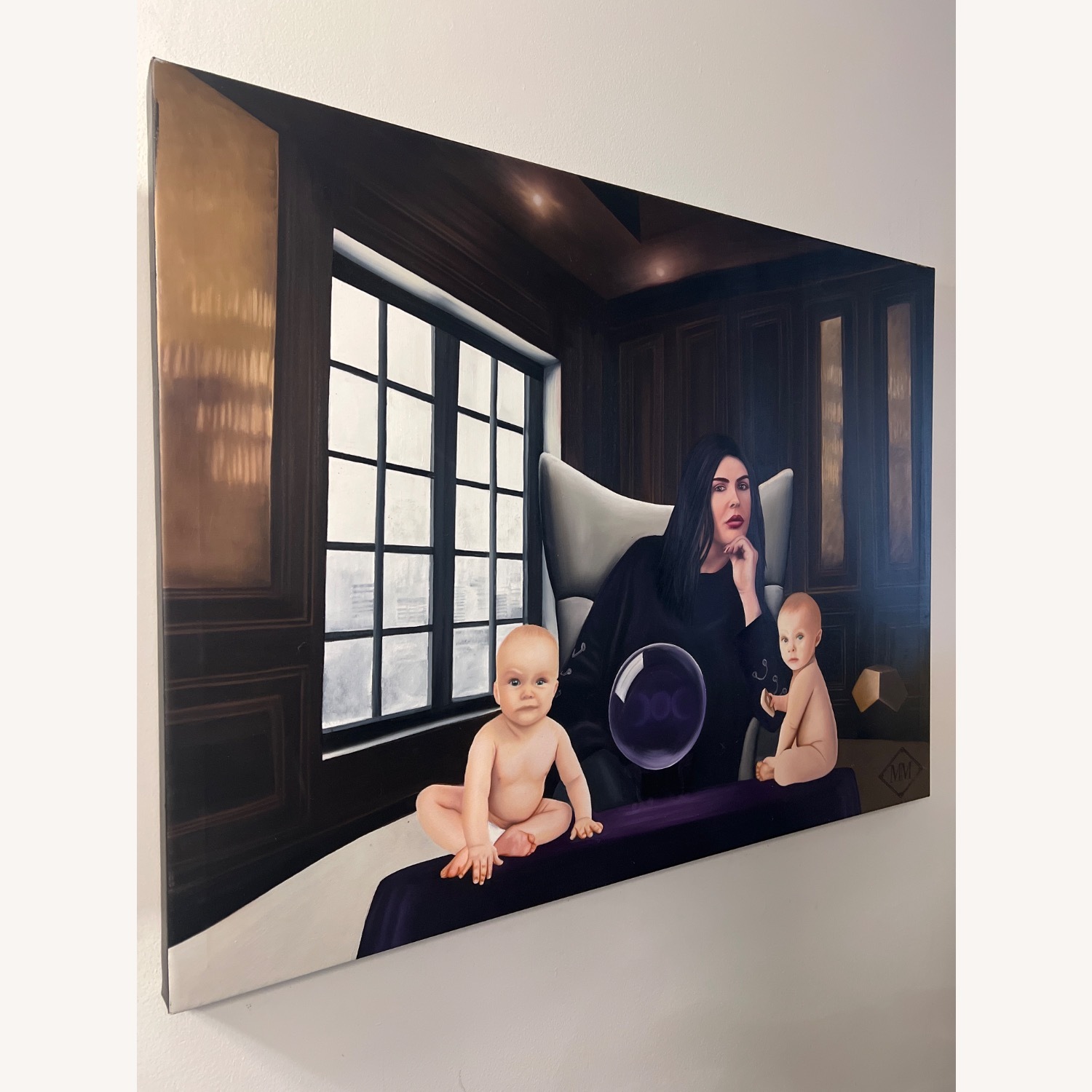 Oil Painting of Woman - image-2