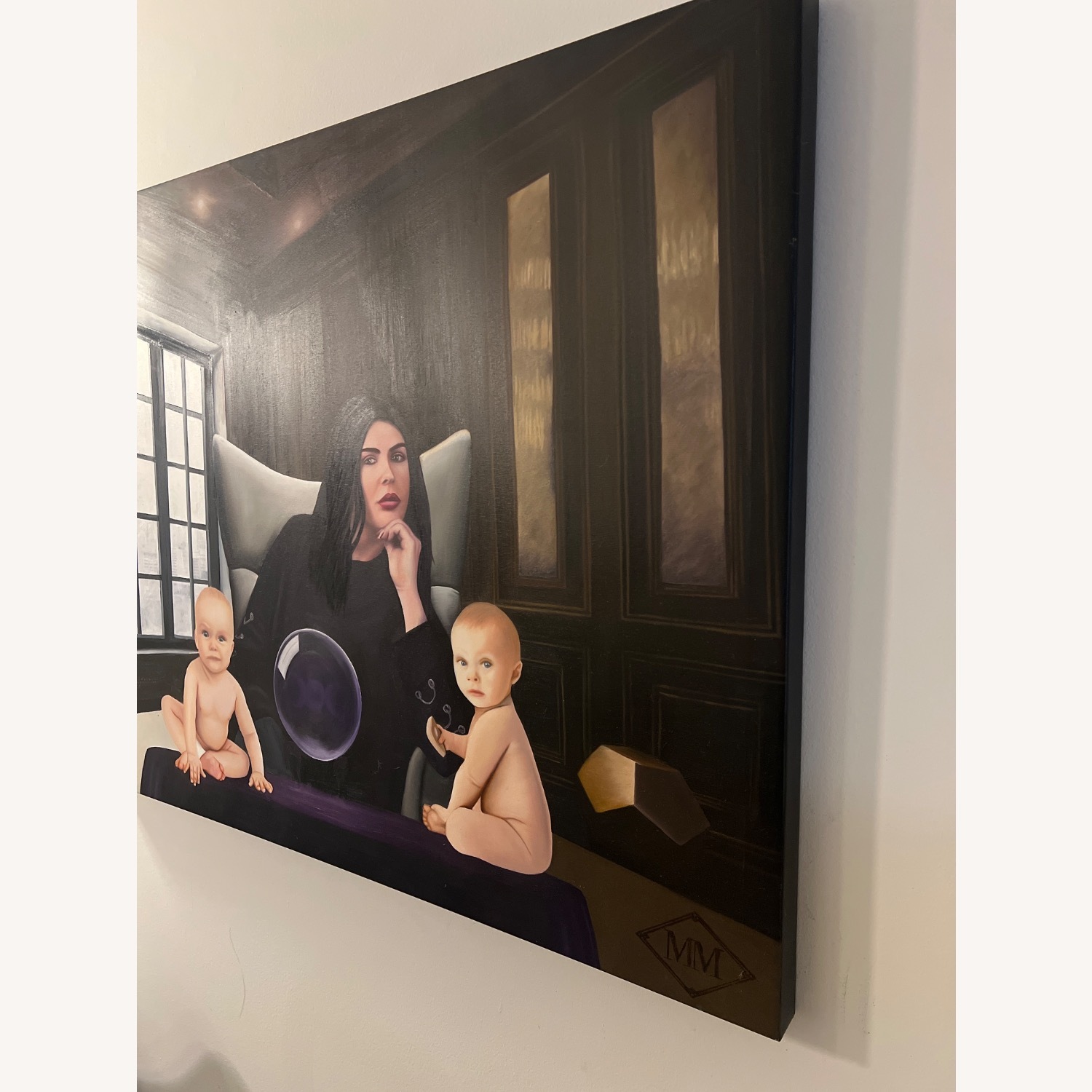 Oil Painting of Woman - image-1