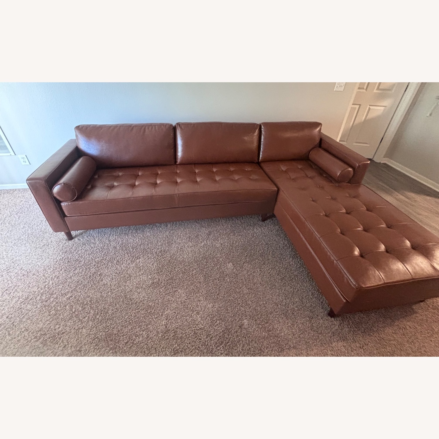 Right Hand Facing Sofa & Chaise - image-1