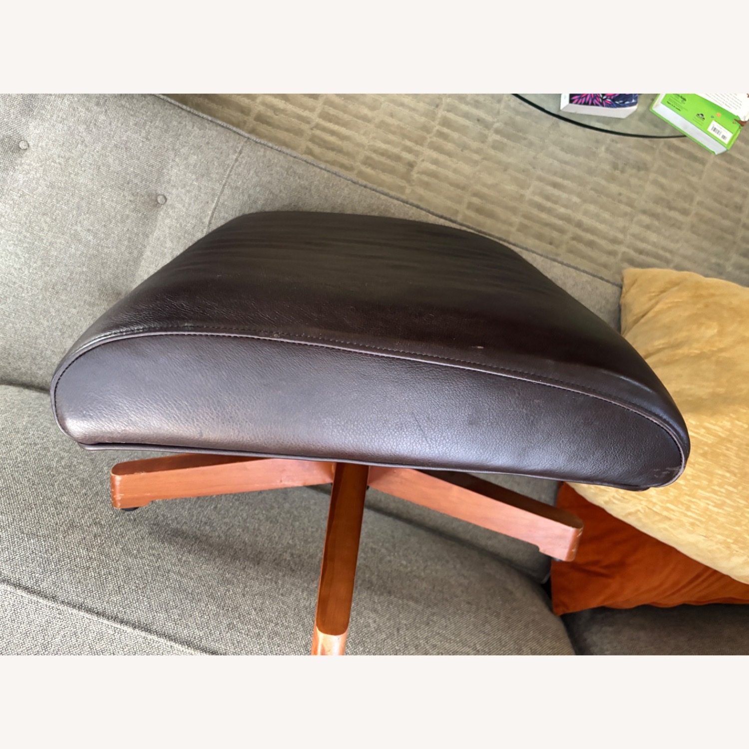 Room & Board Charles Swivel Chair + Ottoman - image-5