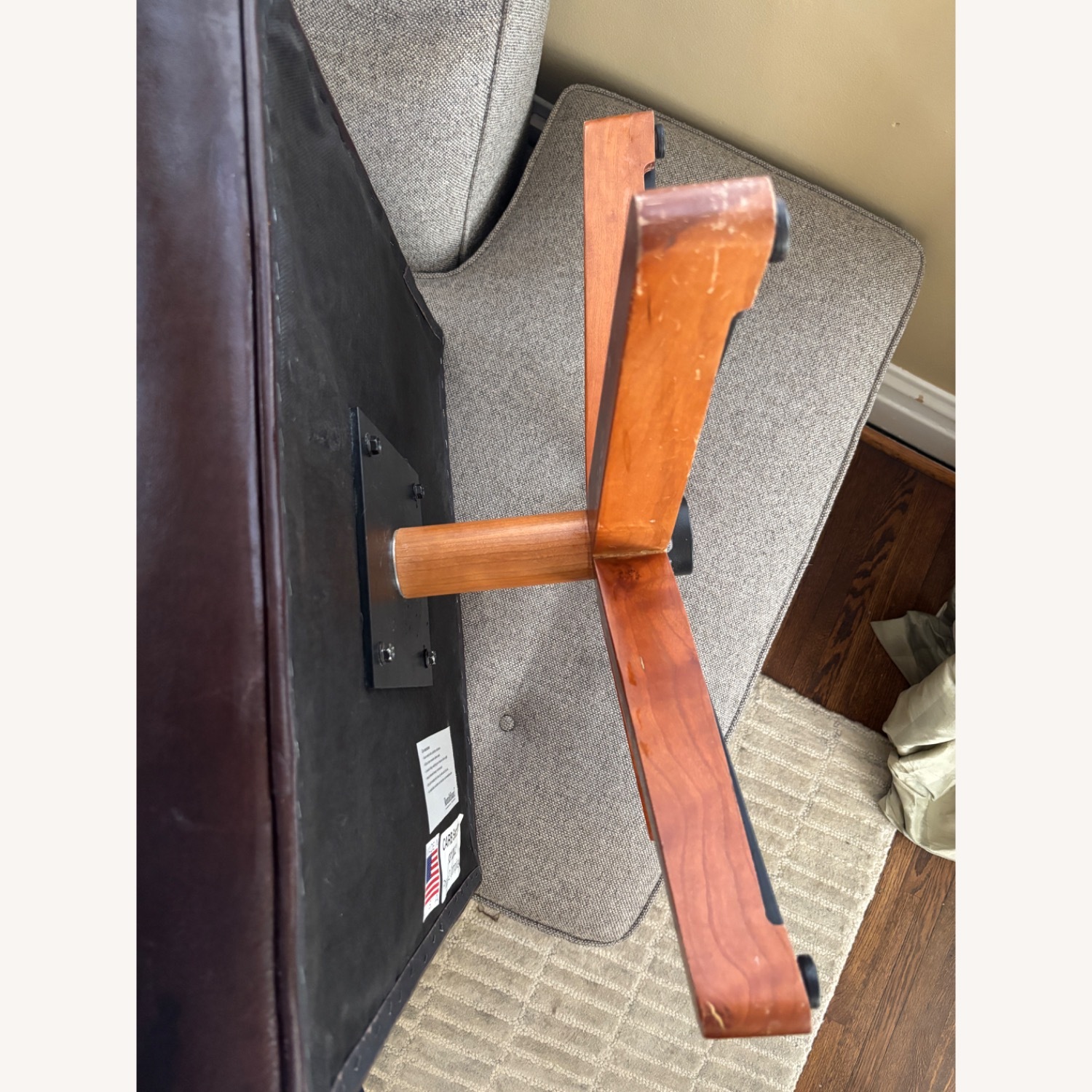 Room & Board Charles Swivel Chair + Ottoman - image-3