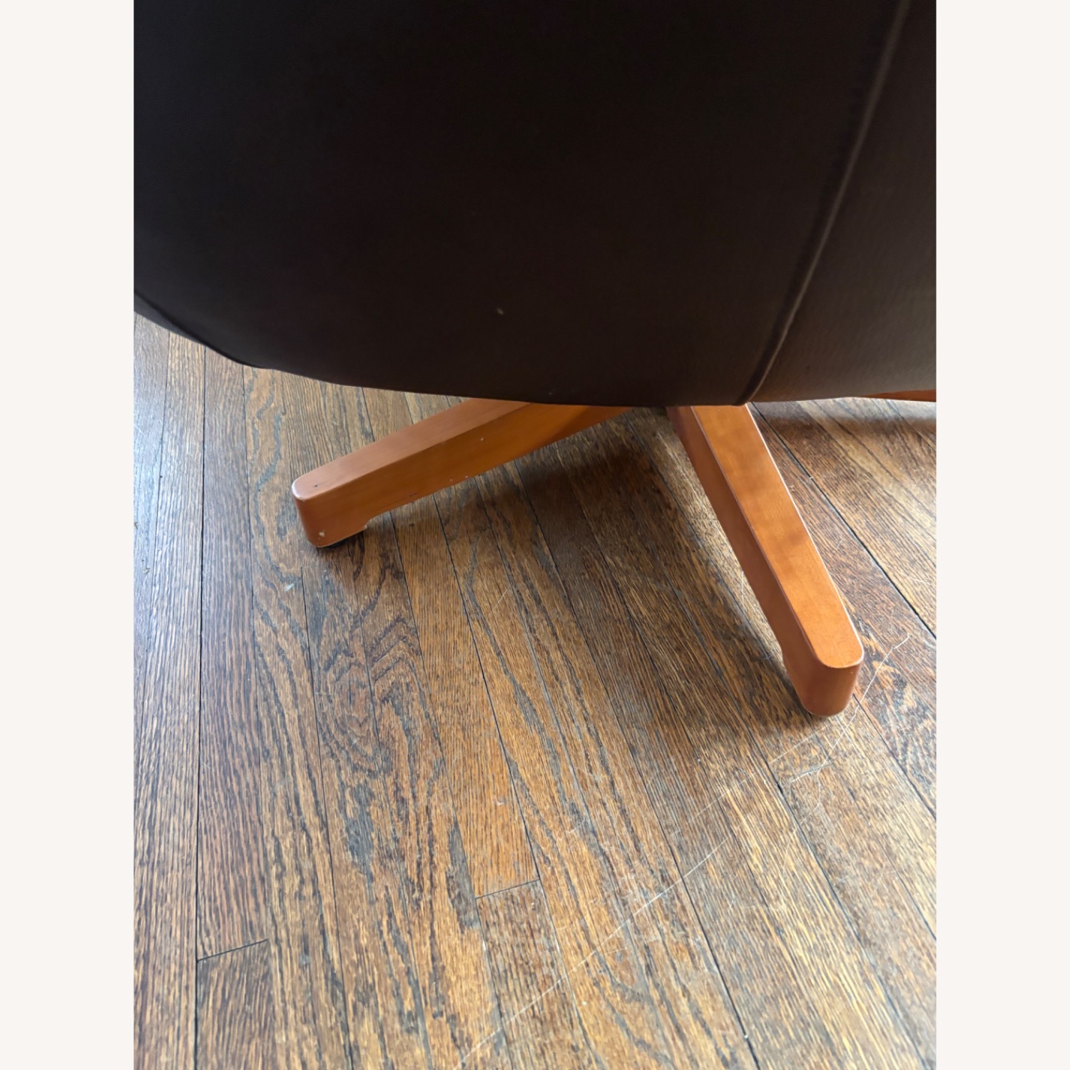 Room & Board Charles Swivel Chair + Ottoman - image-9