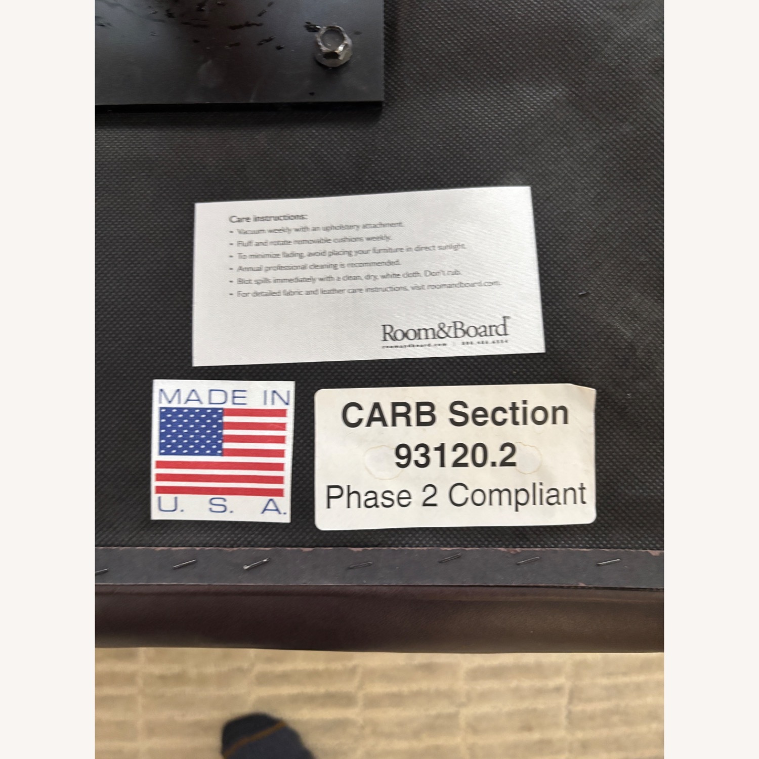 Room & Board Charles Swivel Chair + Ottoman - image-7