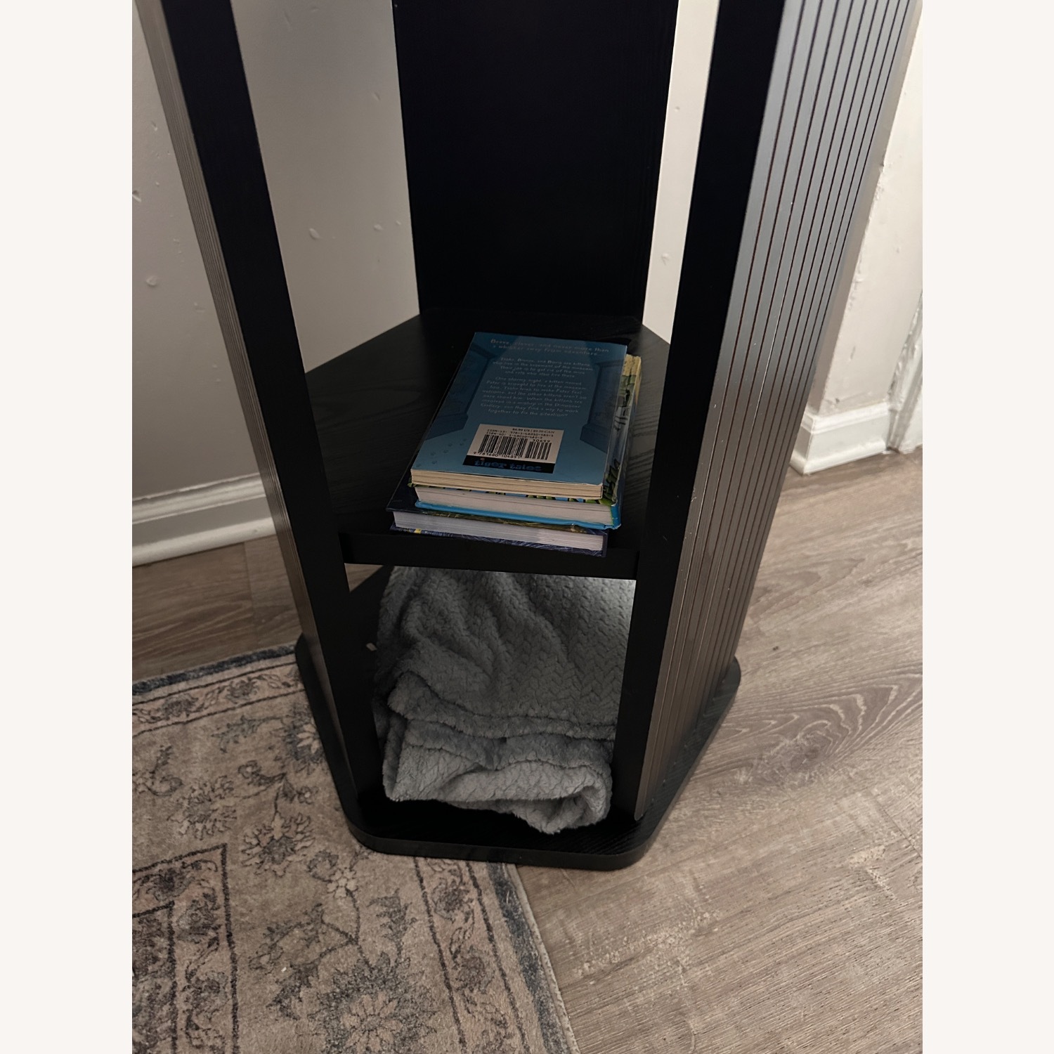 Black Wood Dining Table - image-4