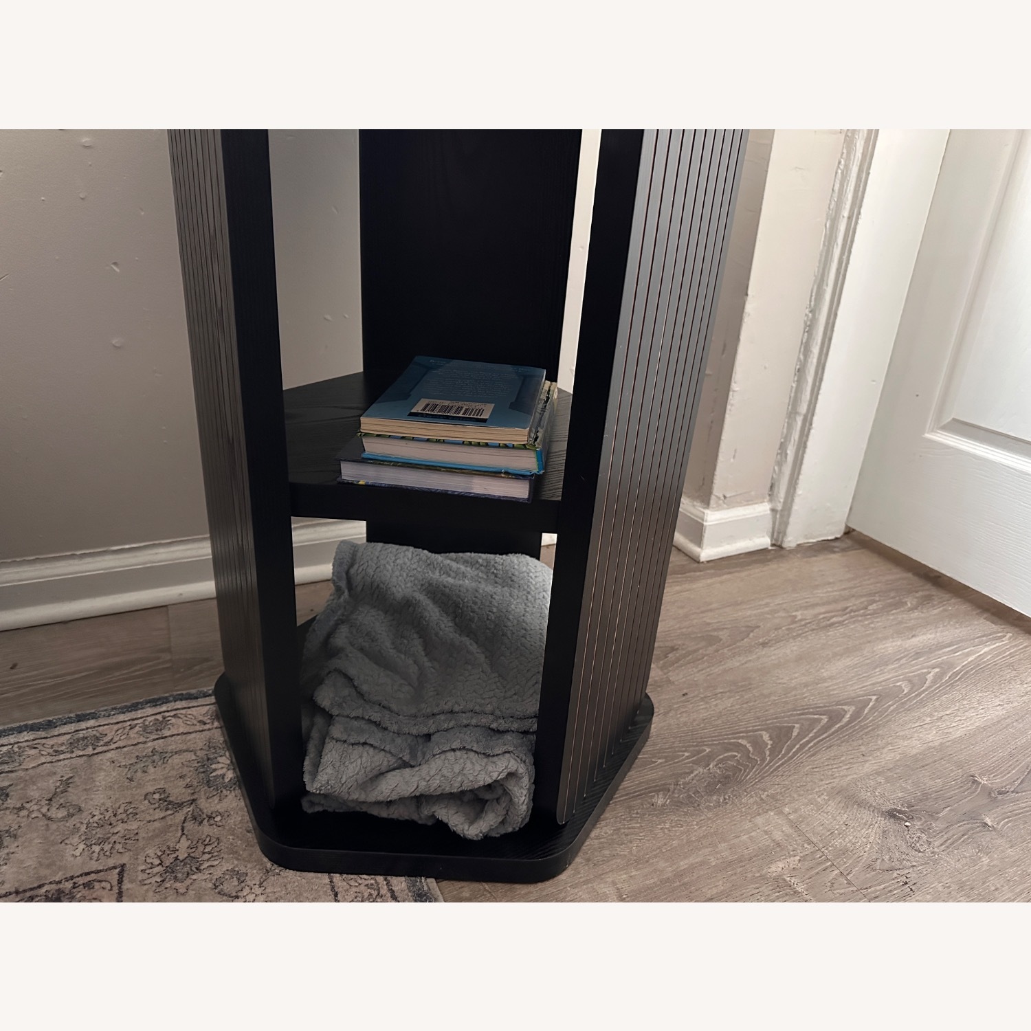 Black Wood Dining Table - image-5