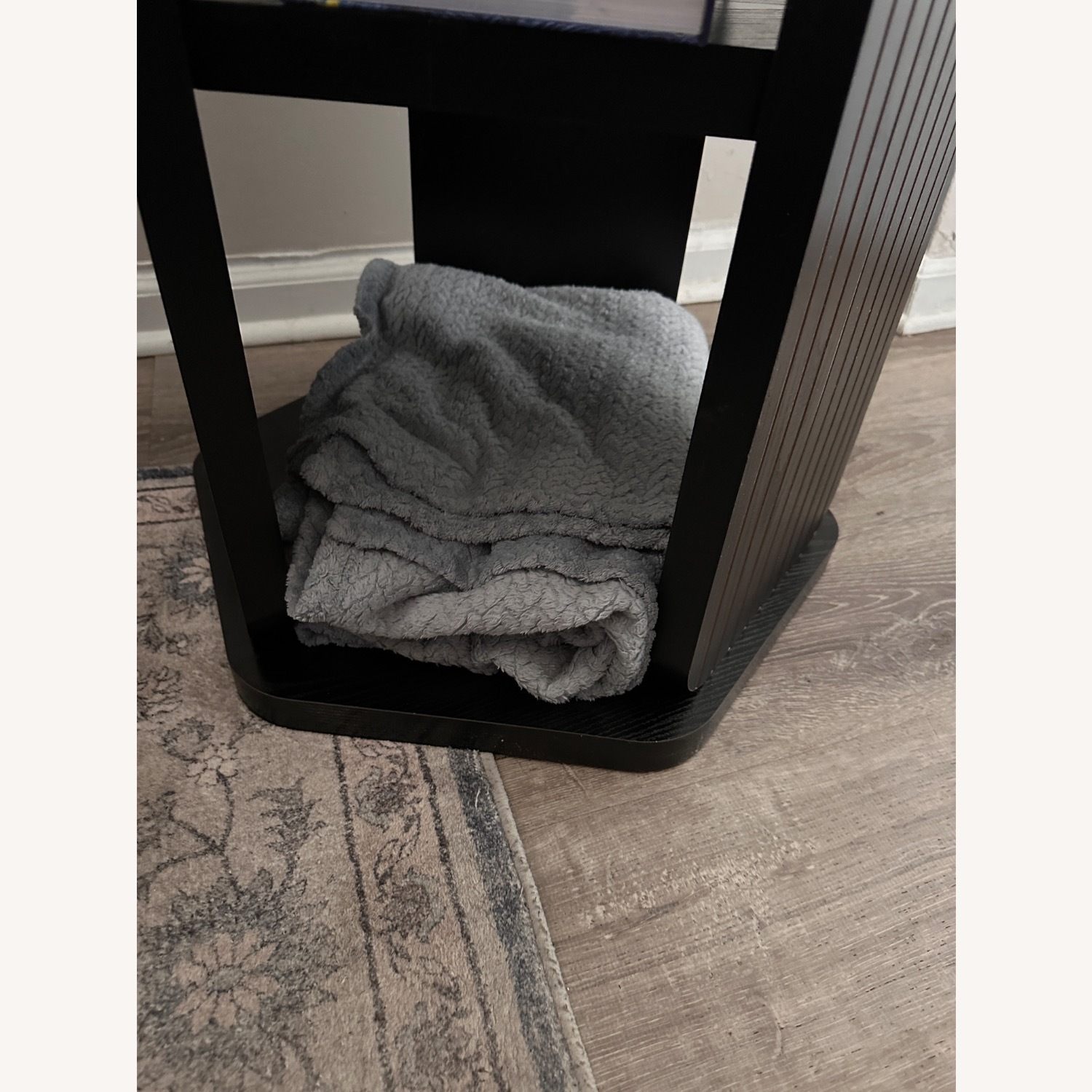 Black Wood Dining Table - image-3