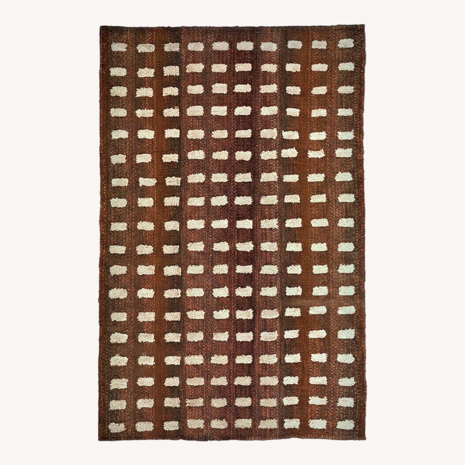 Pampa - Burgundy & Sand - Wool Area Rug 9' x 12' - image-0