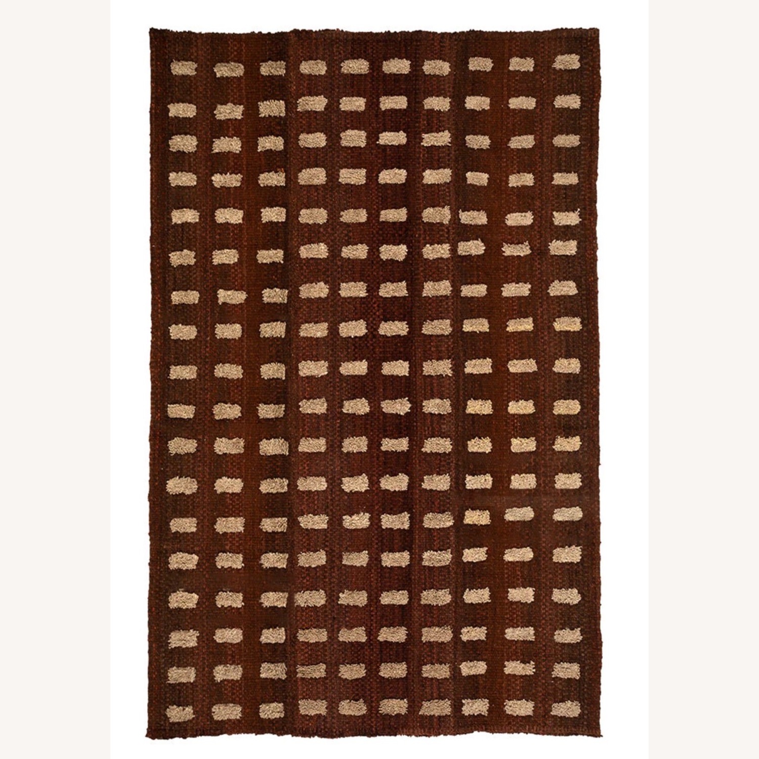 Pampa - Burgundy & Sand - Wool Area Rug 9' x 12' - image-4