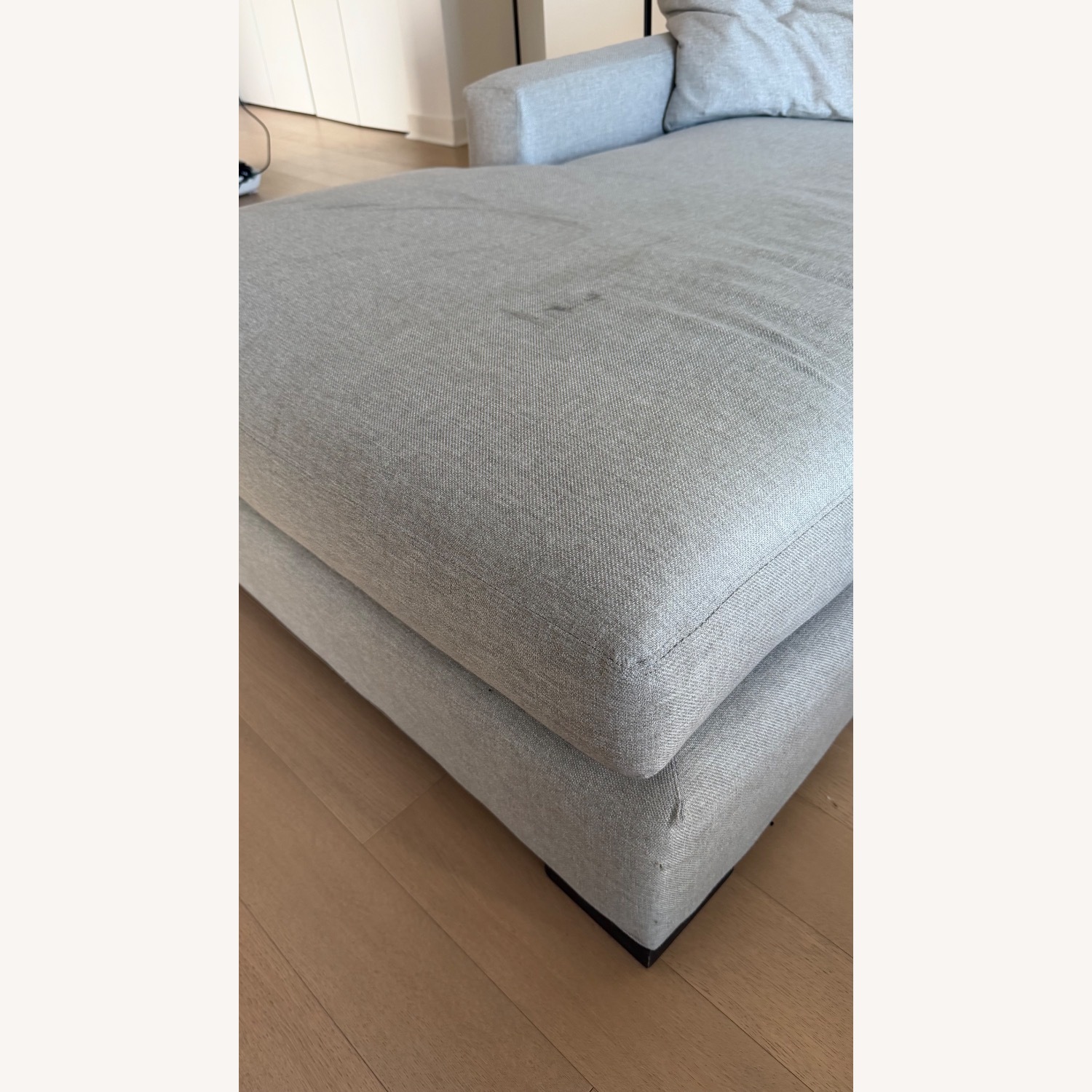 Room & Board Metro Light Gray 2 Piece Sectional - image-4