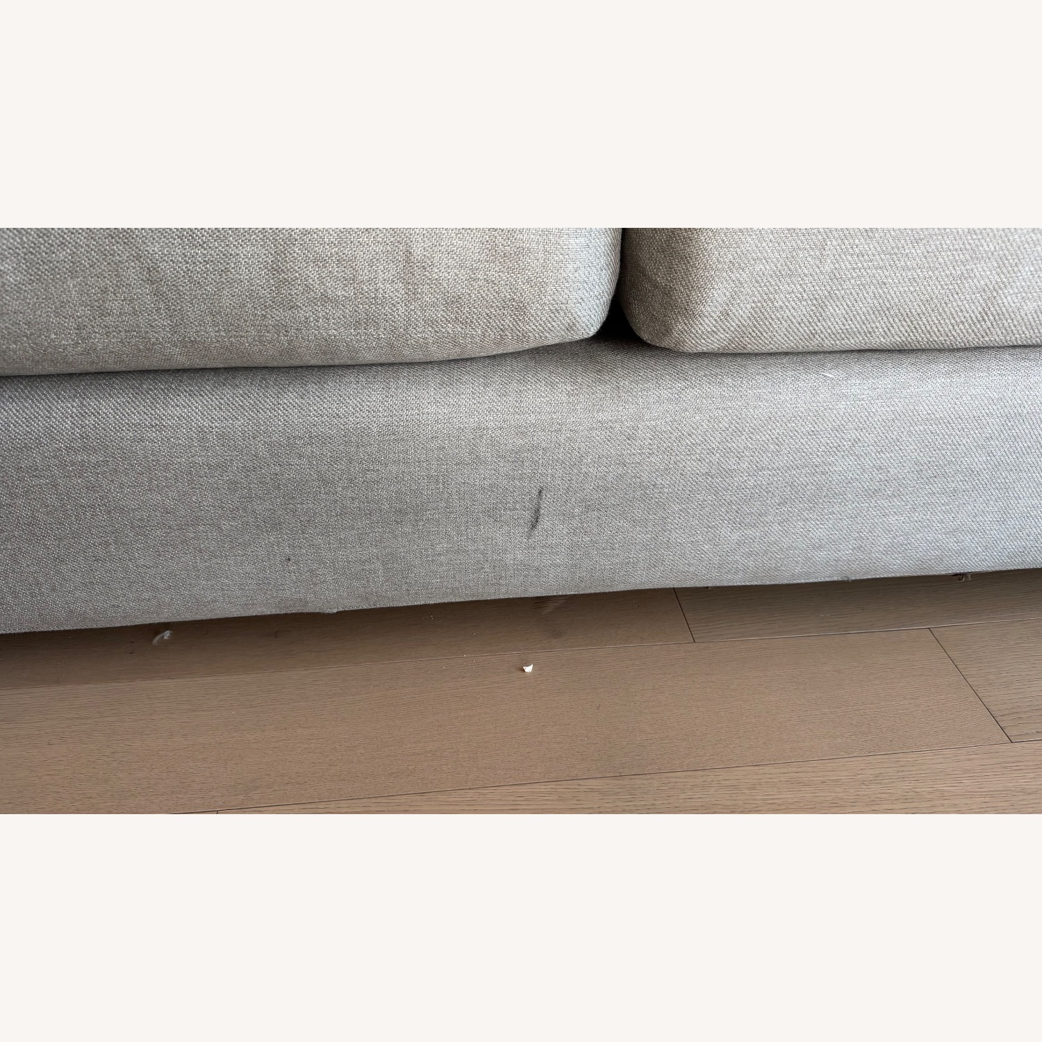 Room & Board Metro Light Gray 2 Piece Sectional - image-3