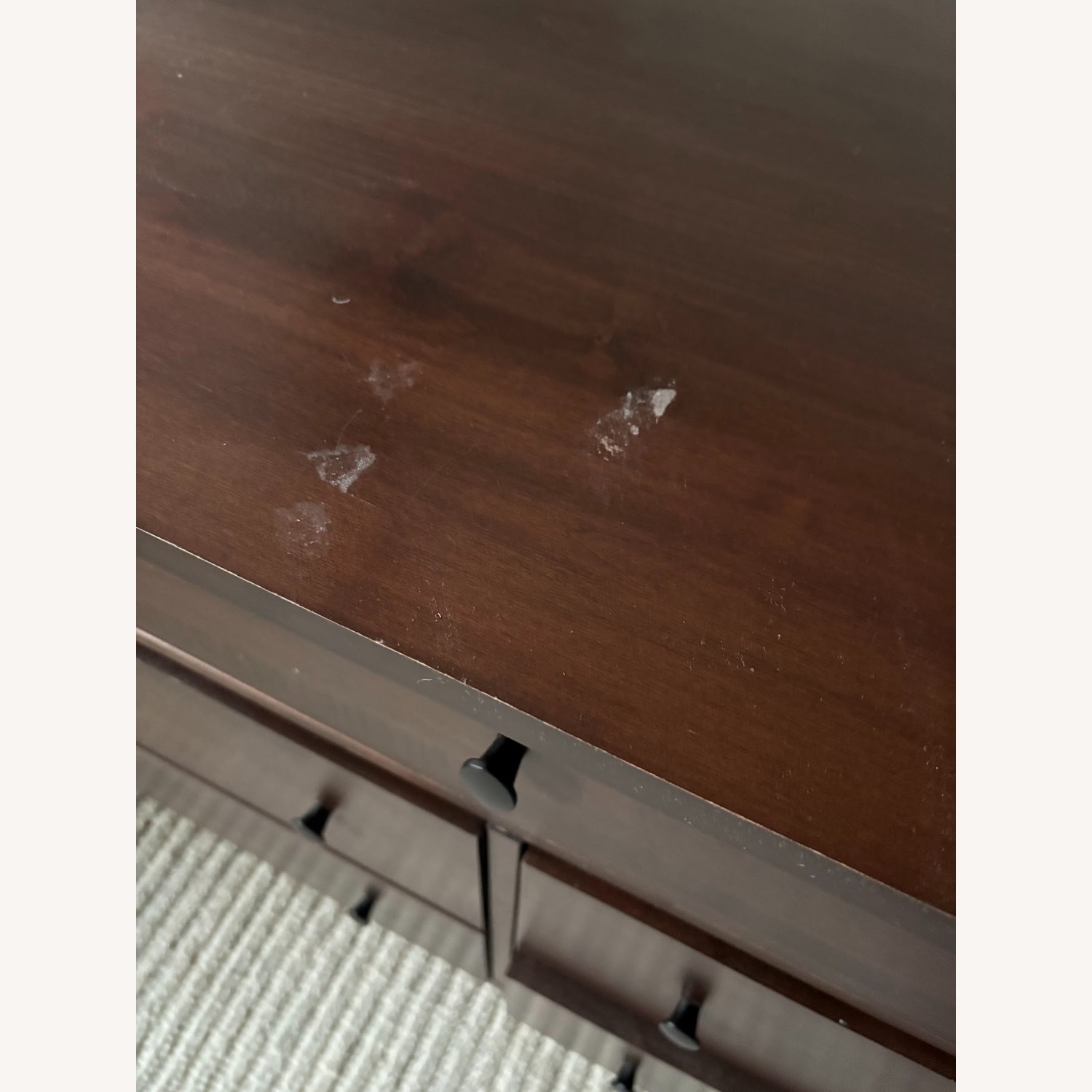Crate & Barrel Gia 7 Drawer Dresser Walnut - image-5
