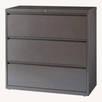Lorell Furniture Dark Gray Wall Unit