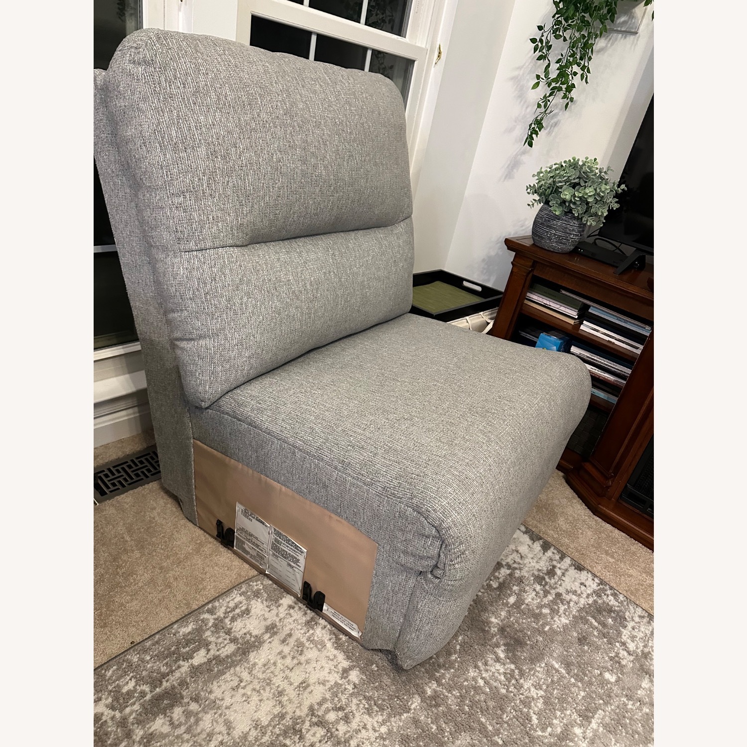 Acklen Grey Sectional Couch Chair - image-2