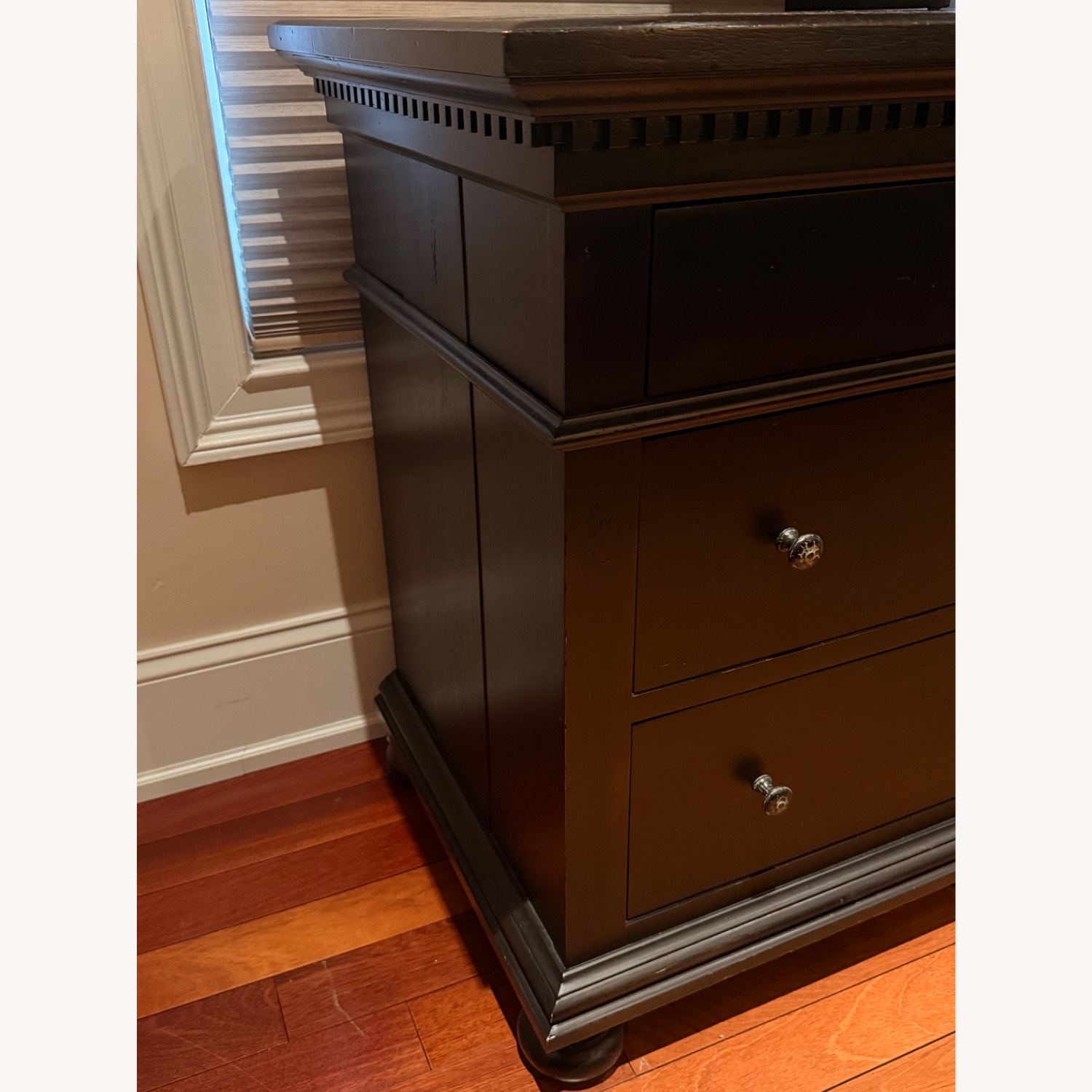 Restoration Hardware St. James 7-Drawer Dresser Black - image-5