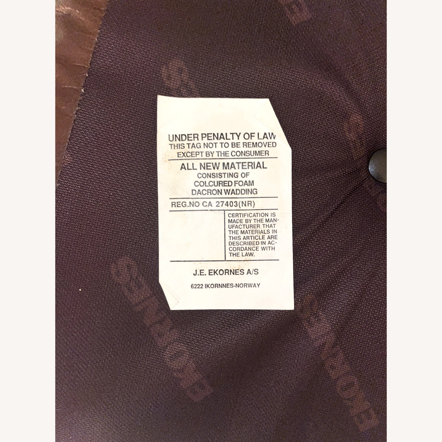 Ekornes Recliner and Ottoman - image-11