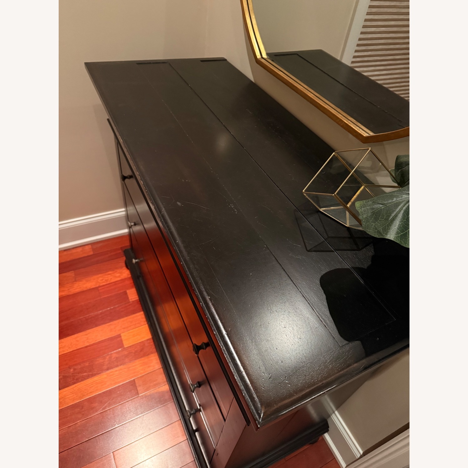 Restoration Hardware St. James 5-Drawer Dresser Black - image-5