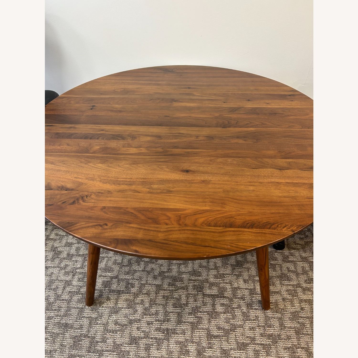 Article Seno Walnut Mid Century Style Dining Table - image-1