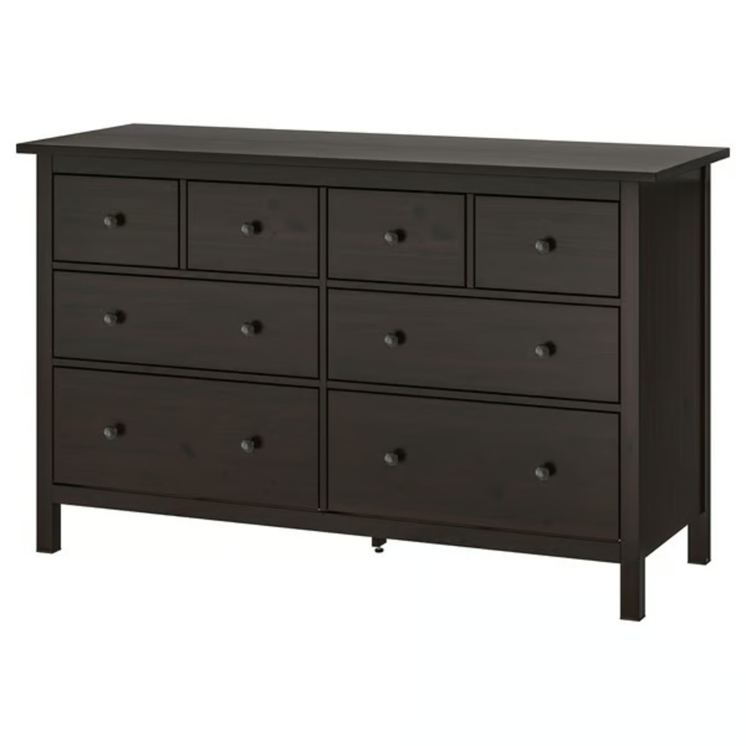 IKEA Hemnes Dark Brown Wood Dresser - image-5