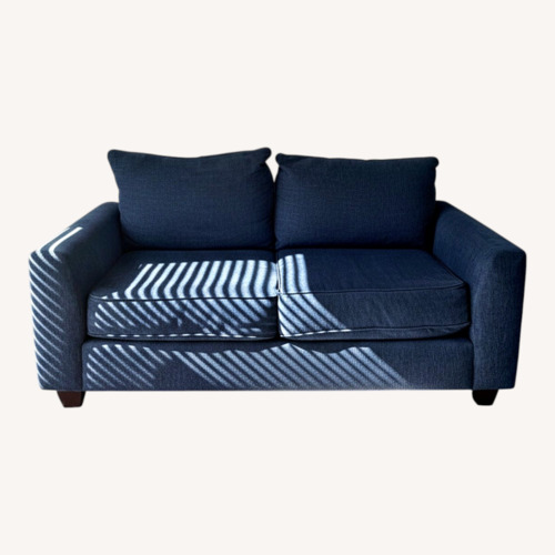 Used Blue Loveseat  for sale on AptDeco