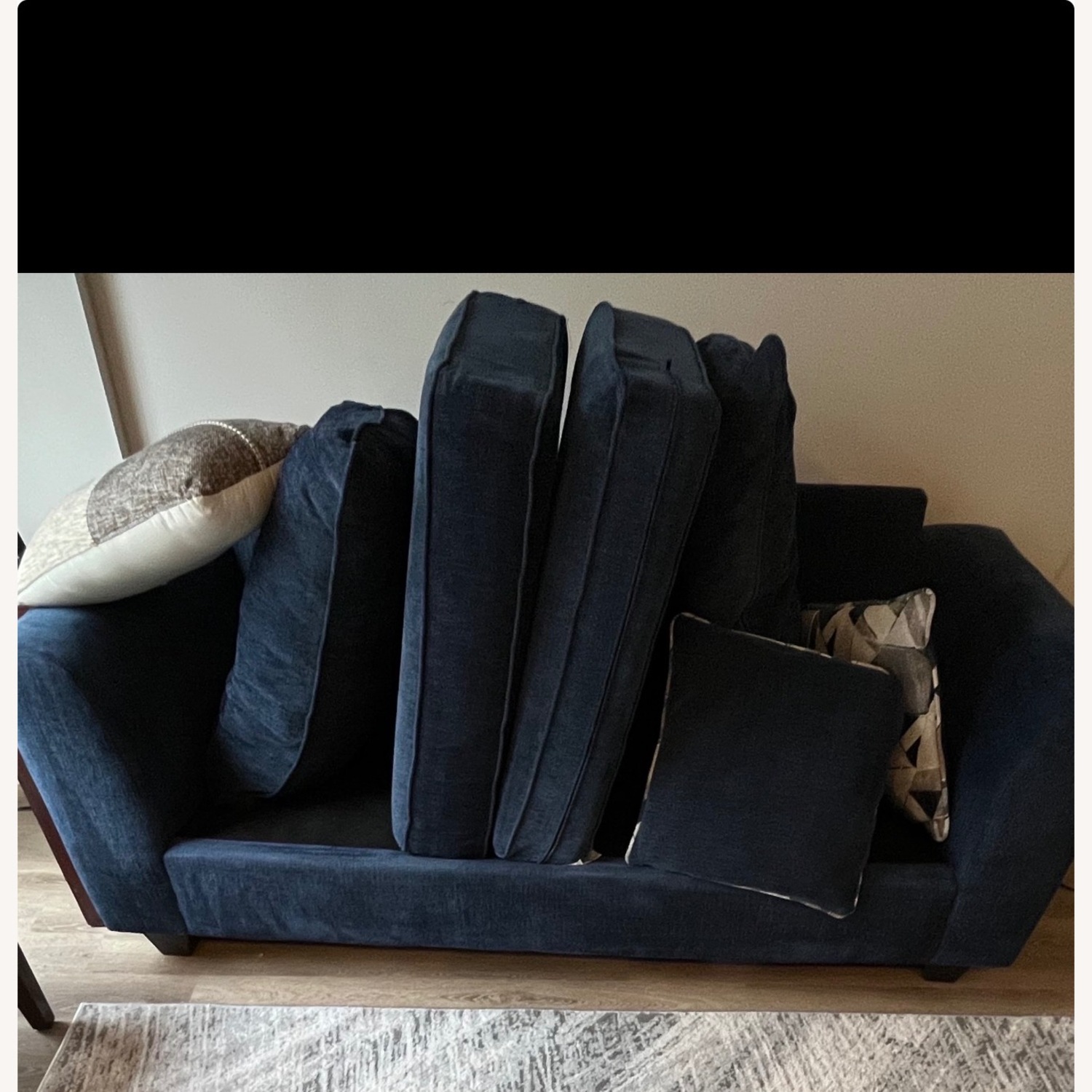 Blue Loveseat  - image-2