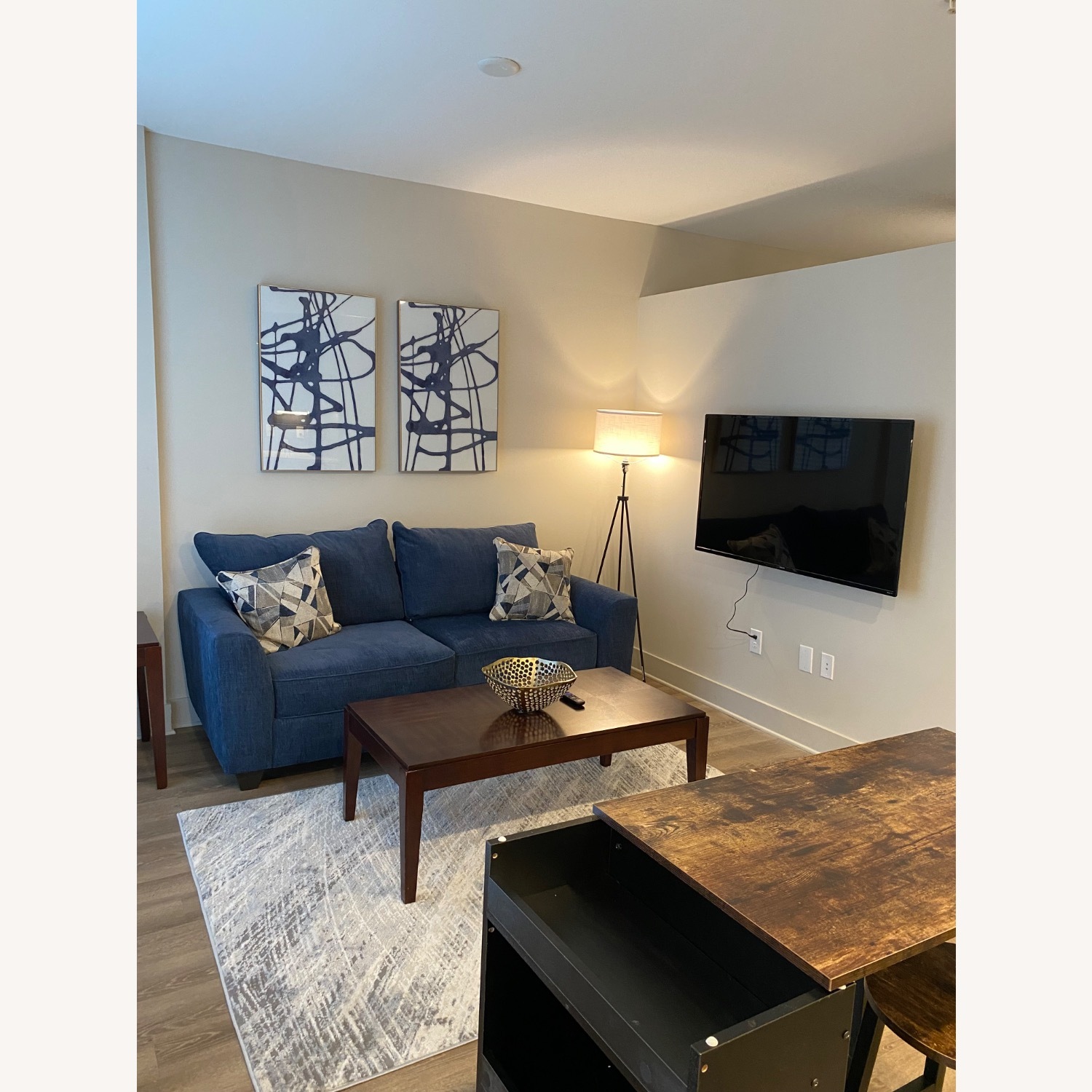 Blue Loveseat  - image-3