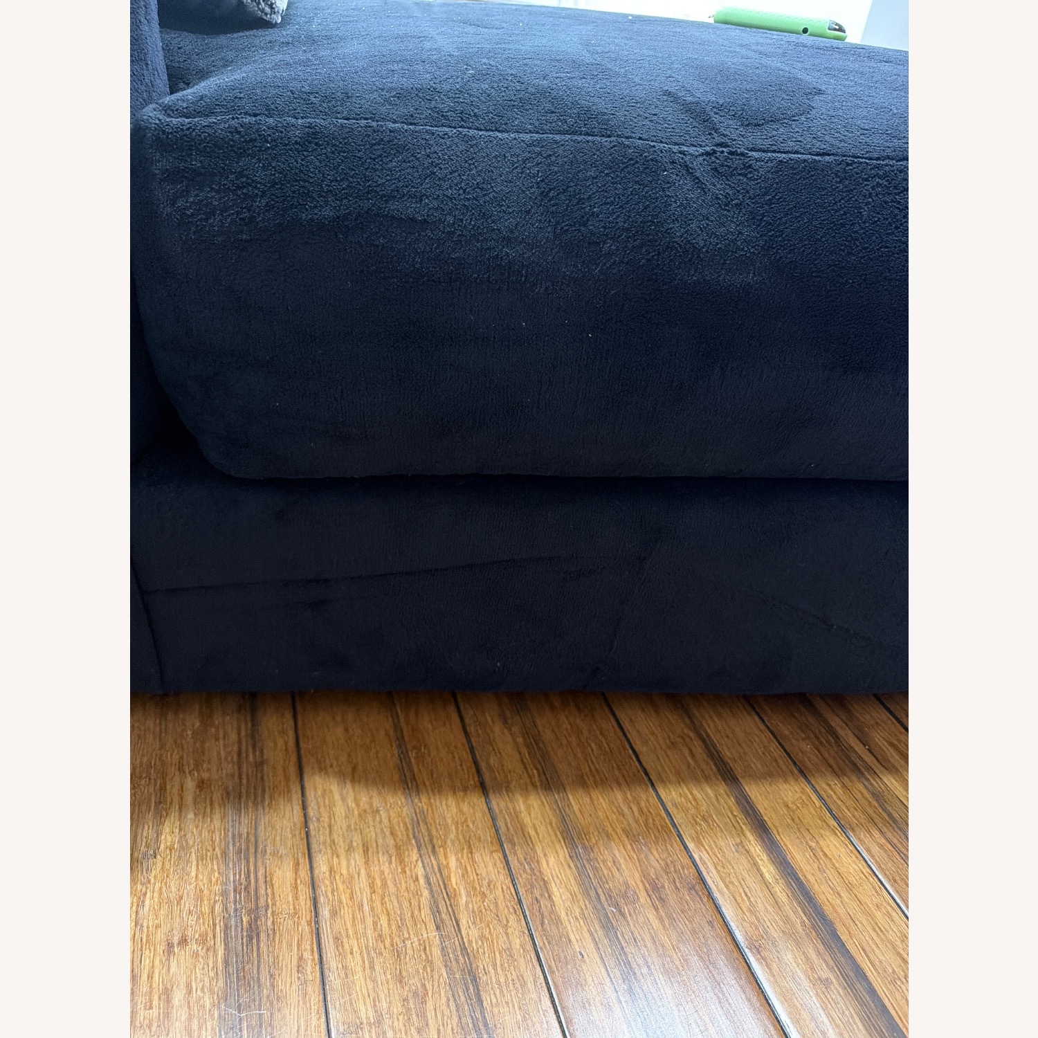 Bob's Discount Furniture Black 3+ Seater Sofa - image-3