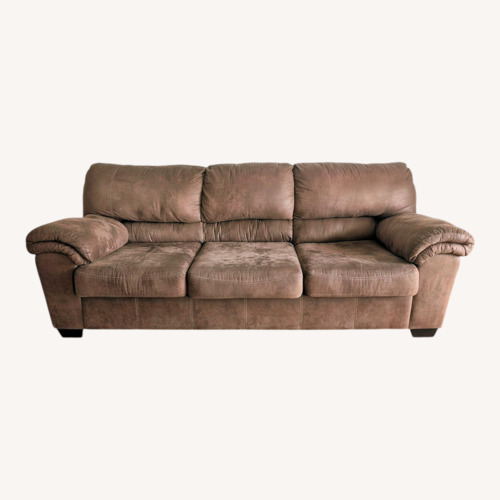 Used Ashley Furniture Light Brown 3+ Seater Sofa for sale on AptDeco
