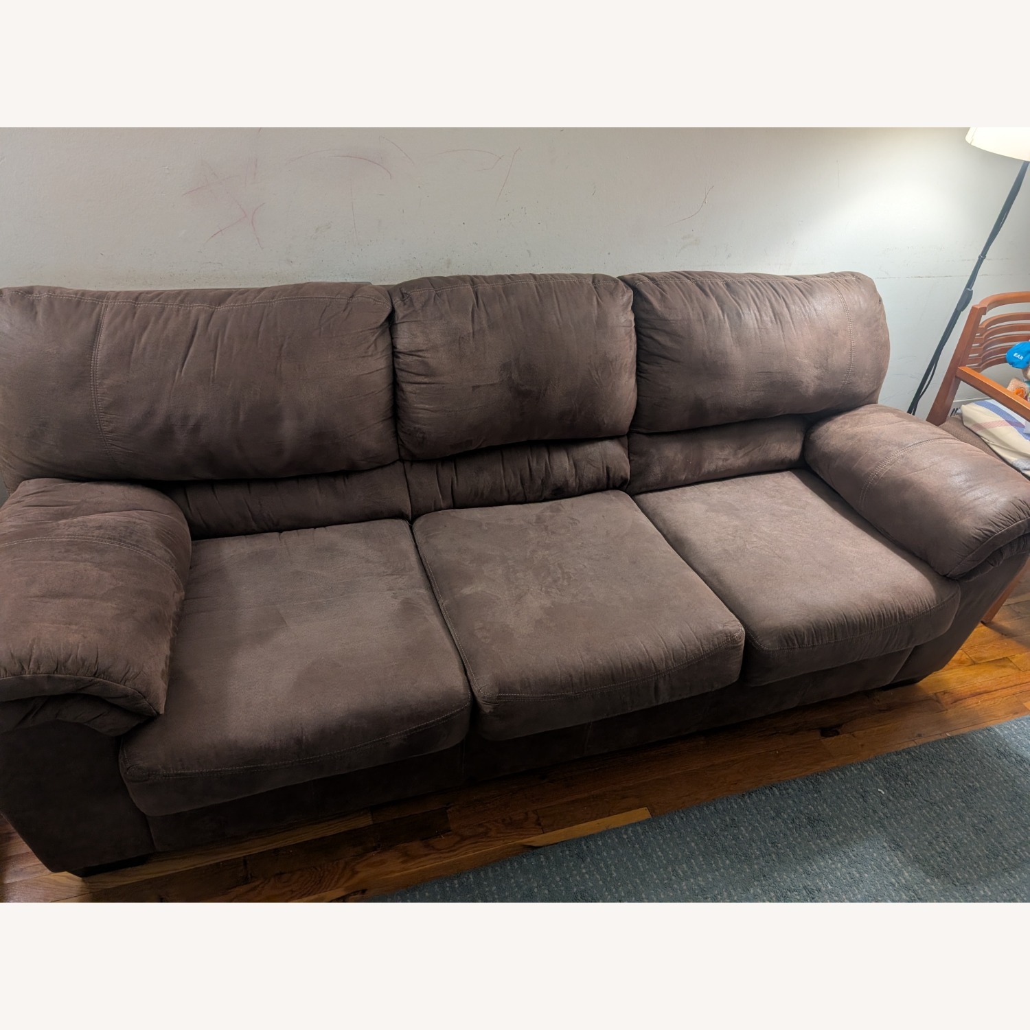 Ashley Furniture Light Brown 3+ Seater Sofa - image-4