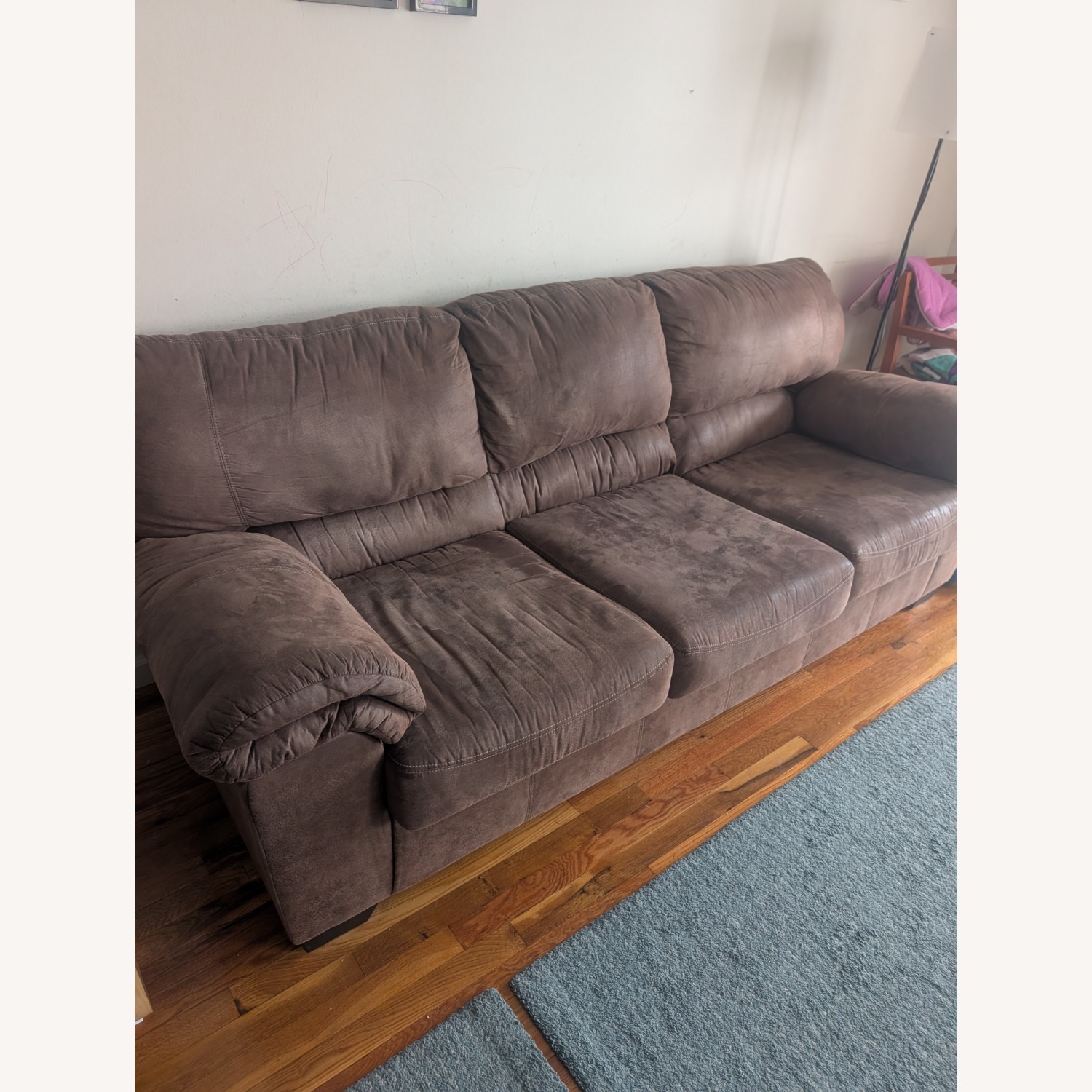 Ashley Furniture Light Brown 3+ Seater Sofa - image-4