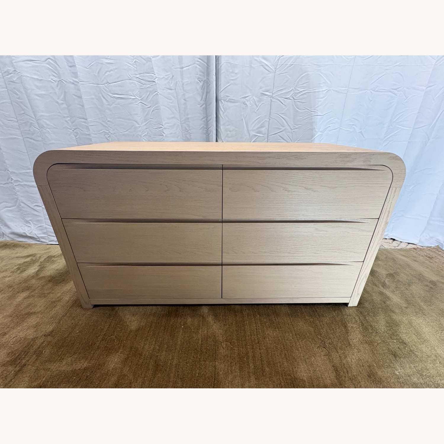 Restoration Hardware Olin Wide Dresser Bleached Oak - image-18