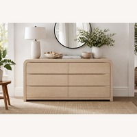 Restoration Hardware Olin Wide Dresser Bleached Oak