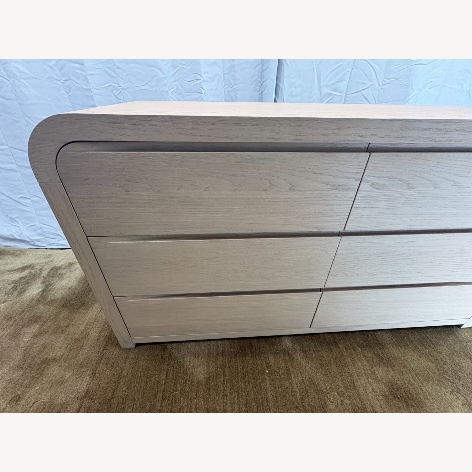 Restoration Hardware Olin Wide Dresser Bleached Oak - image-10