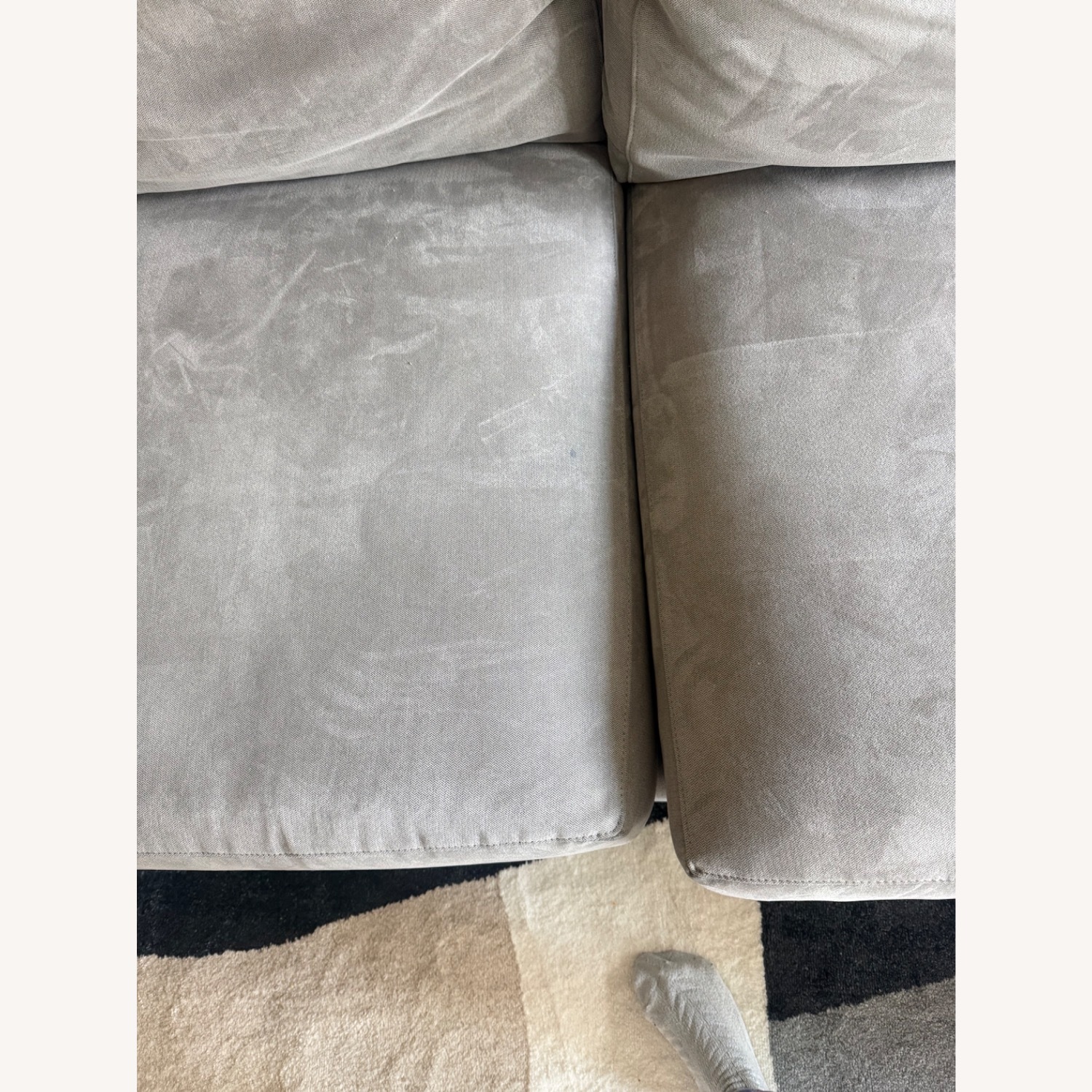 Crate and Barrel Axis 2 Piece Sectional - image-2