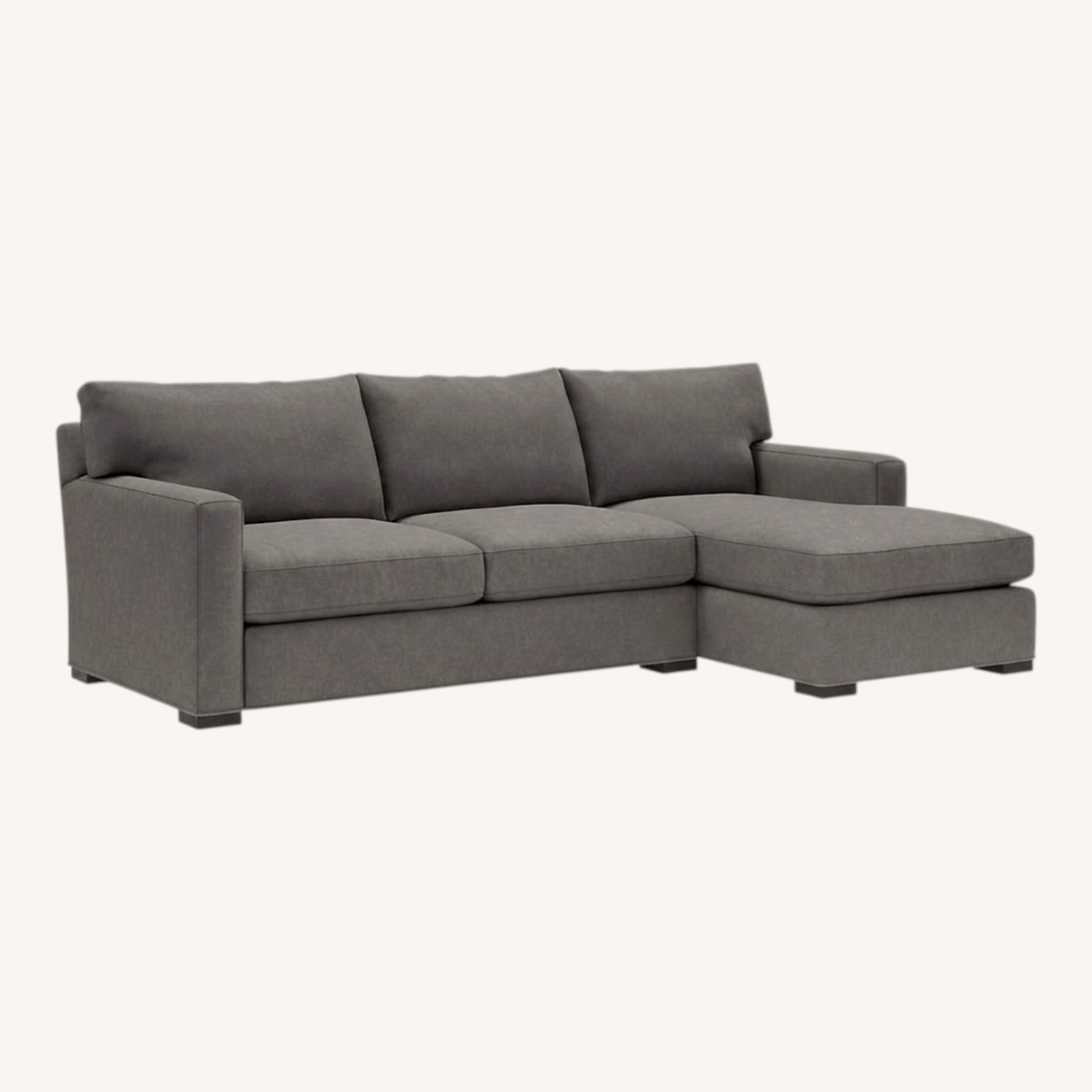 Crate and Barrel Axis 2 Piece Sectional - image-0