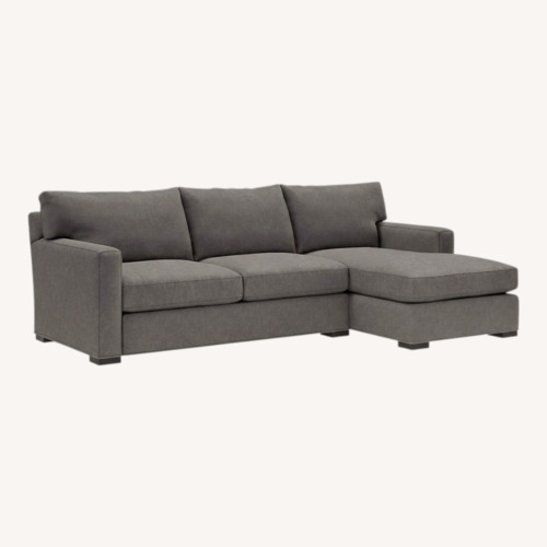 Used Crate and Barrel Axis 2 Piece Sectional for sale on AptDeco