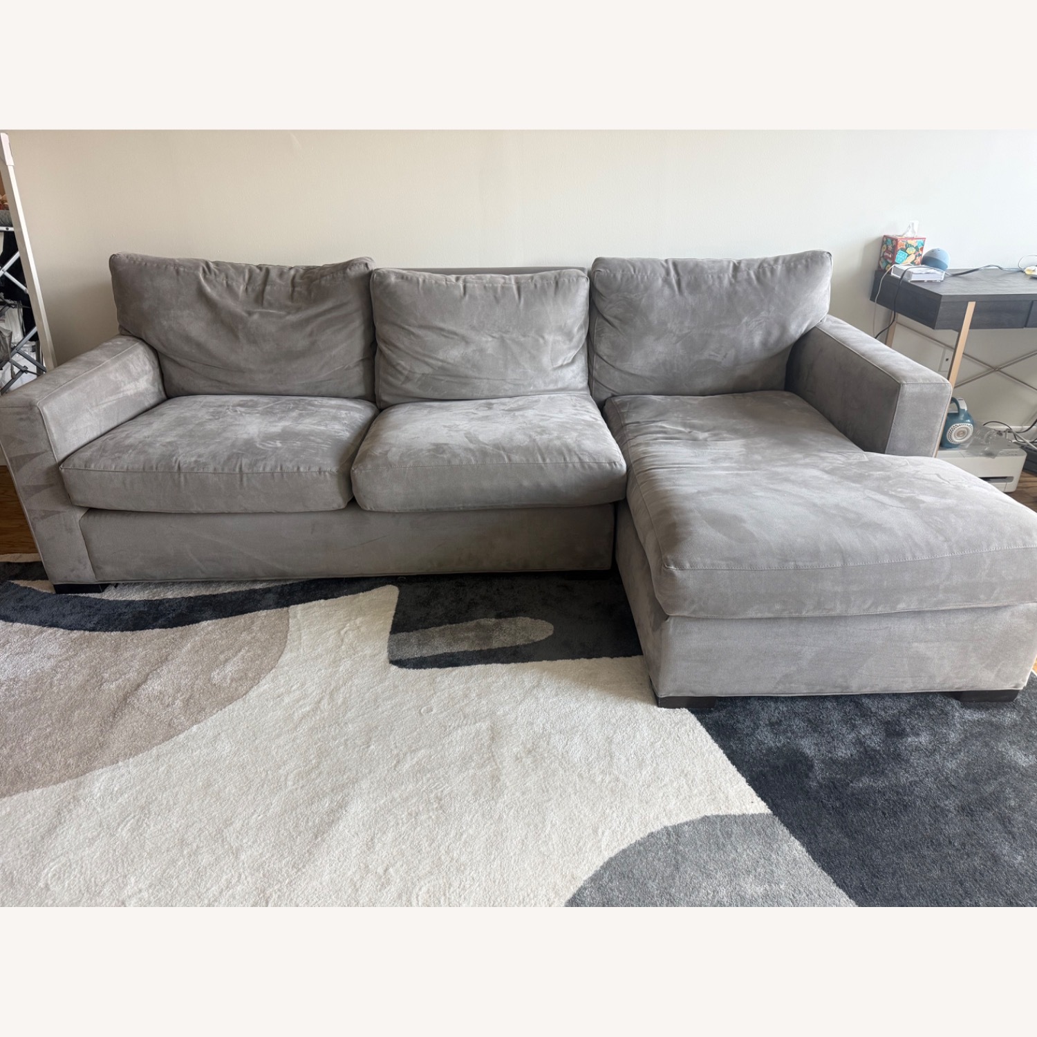 Crate and Barrel Axis 2 Piece Sectional - image-1