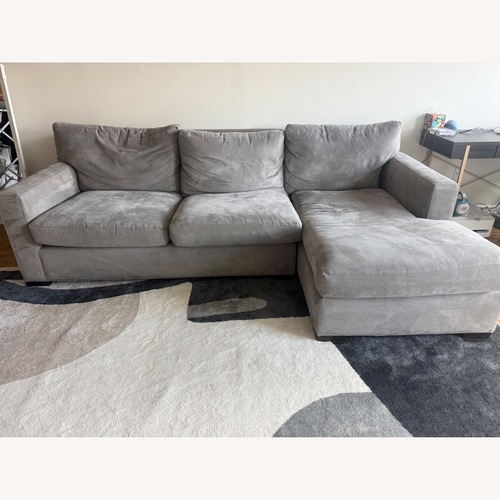 Used Crate and Barrel Axis 2 Piece Sectional for sale on AptDeco
