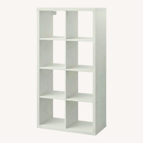 Used IKEA Kallax White Media Storage for sale on AptDeco