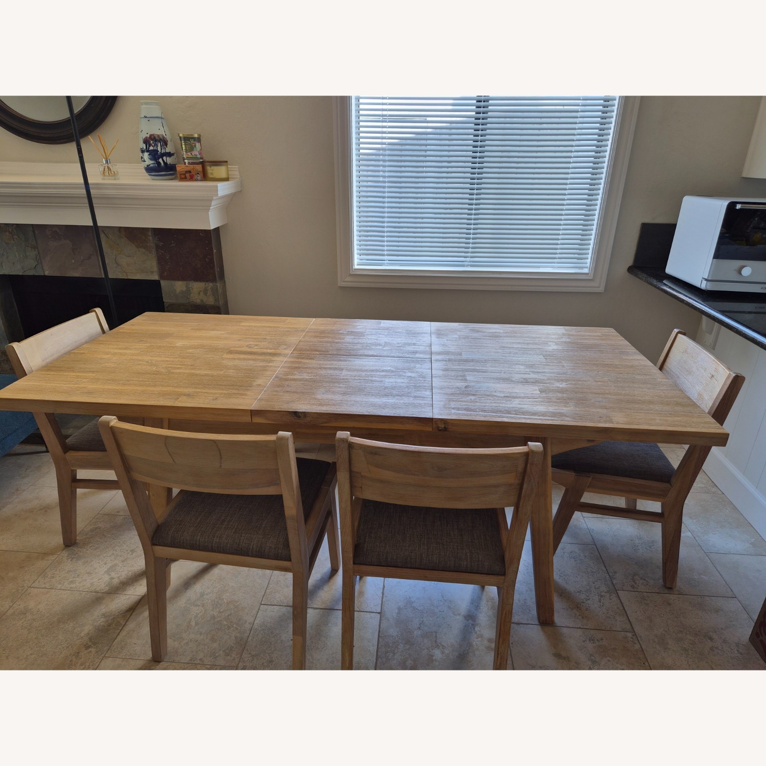 Castlery Miles Natural Wood Extendable Dining Sets - image-2