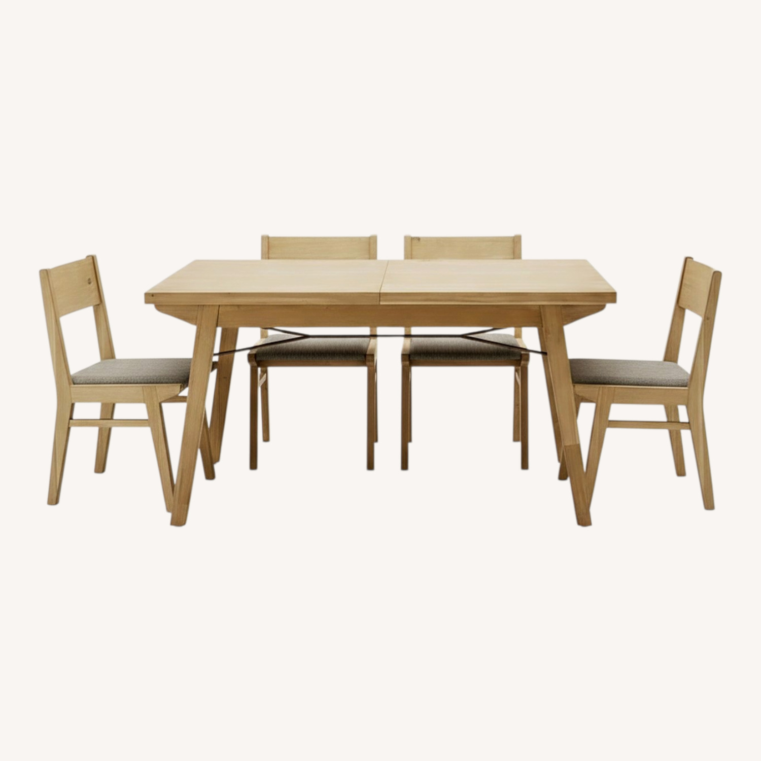Castlery Miles Natural Wood Extendable Dining Sets - image-0