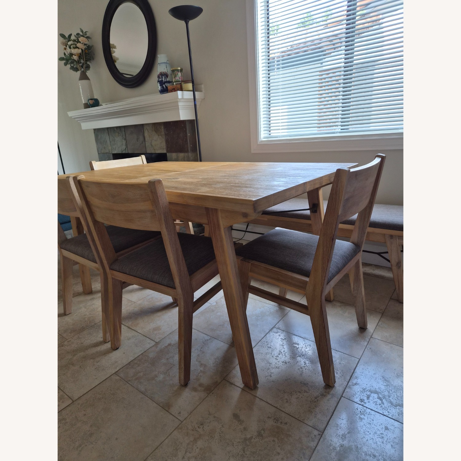 Castlery Miles Natural Wood Extendable Dining Sets - image-3