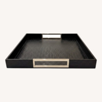 Ethan Allen Leather Tray