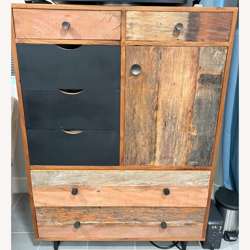 Used Crate & Barrel Atwood Tall Chest for sale on AptDeco