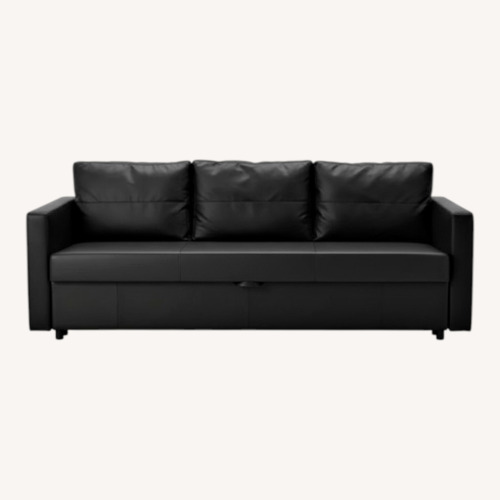 Used IKEA Friheten Leather Sofa Bed for sale on AptDeco
