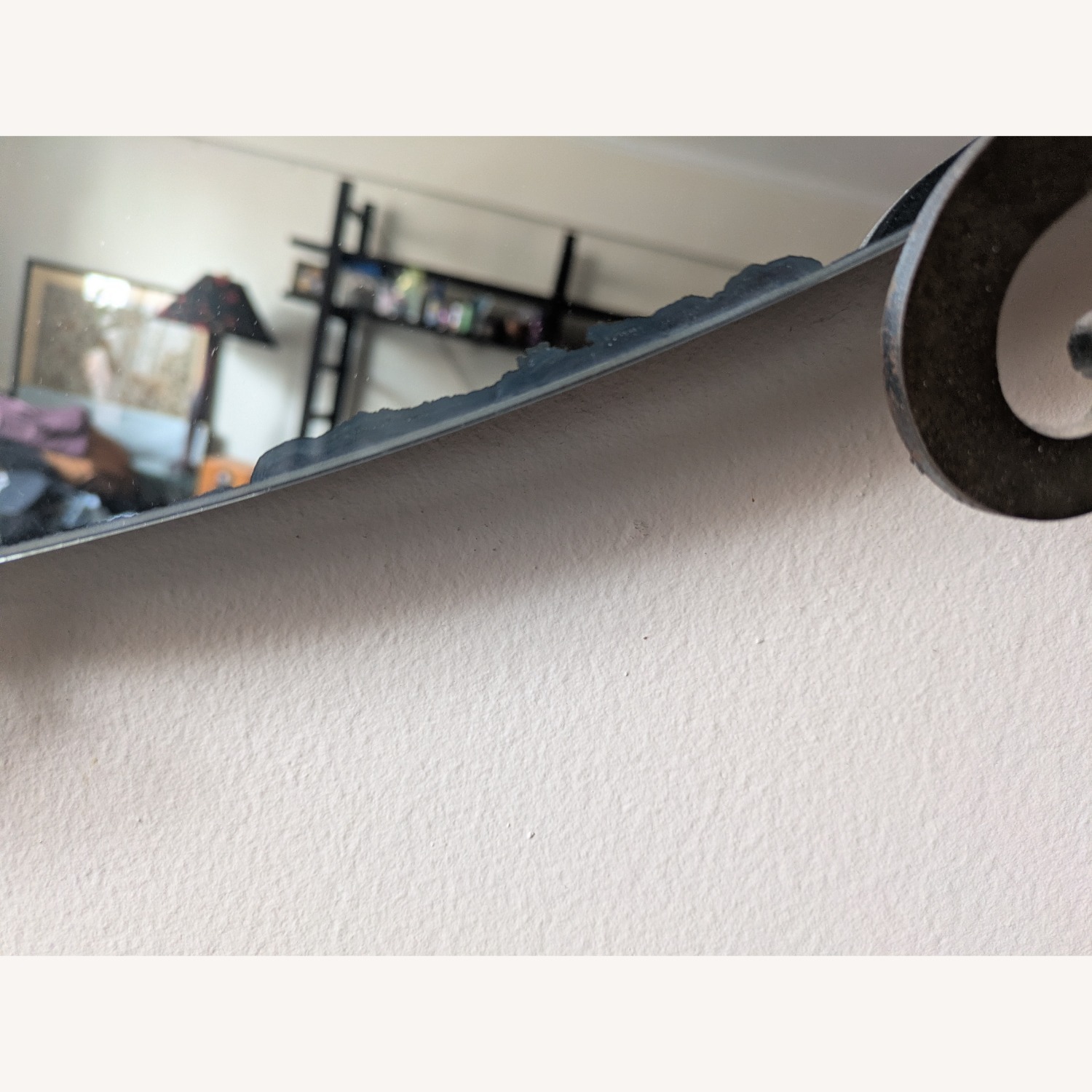 Gothic Wrought Iron Wall Mirror - image-2