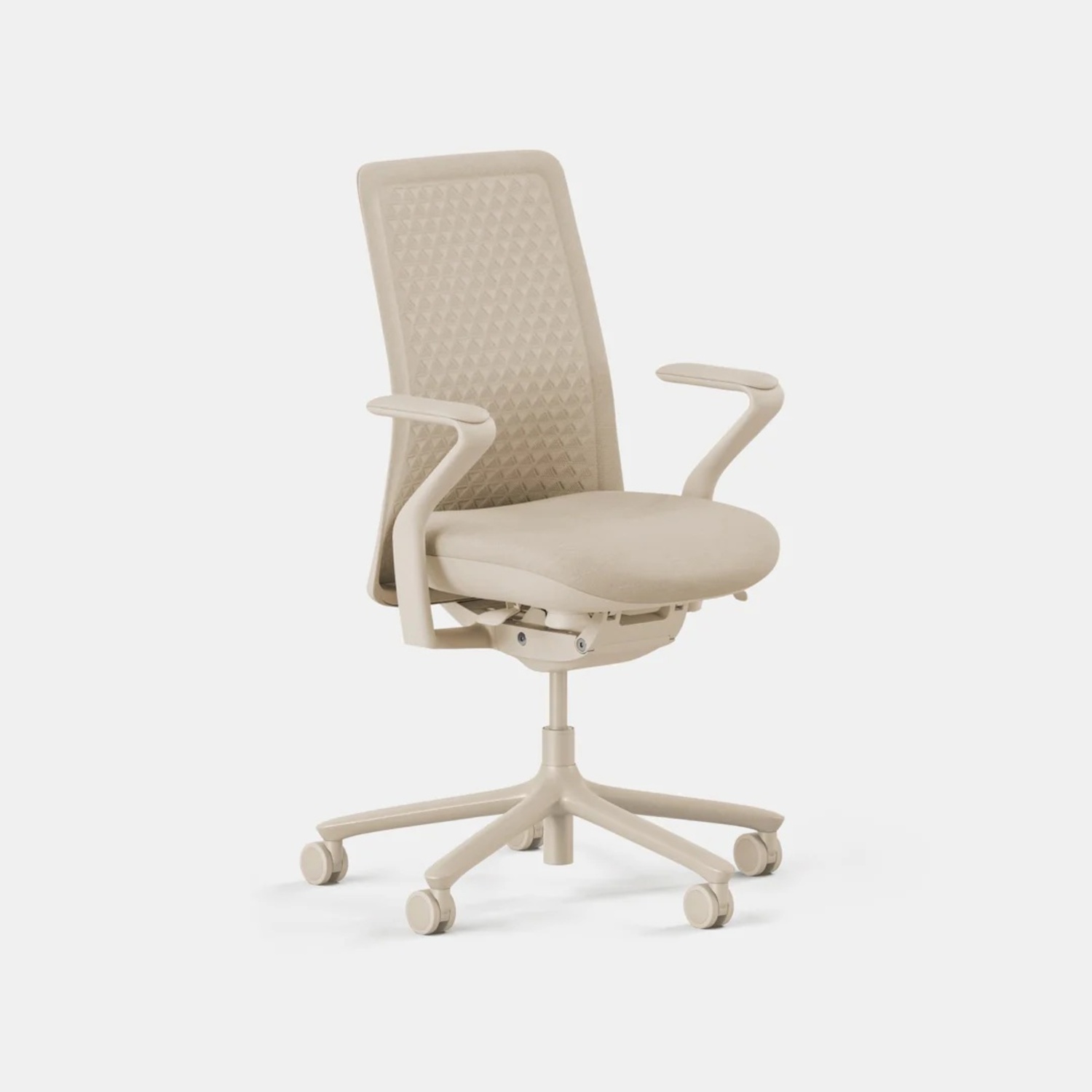 Branch Verve Light Brown Fabric Office Chair - image-5