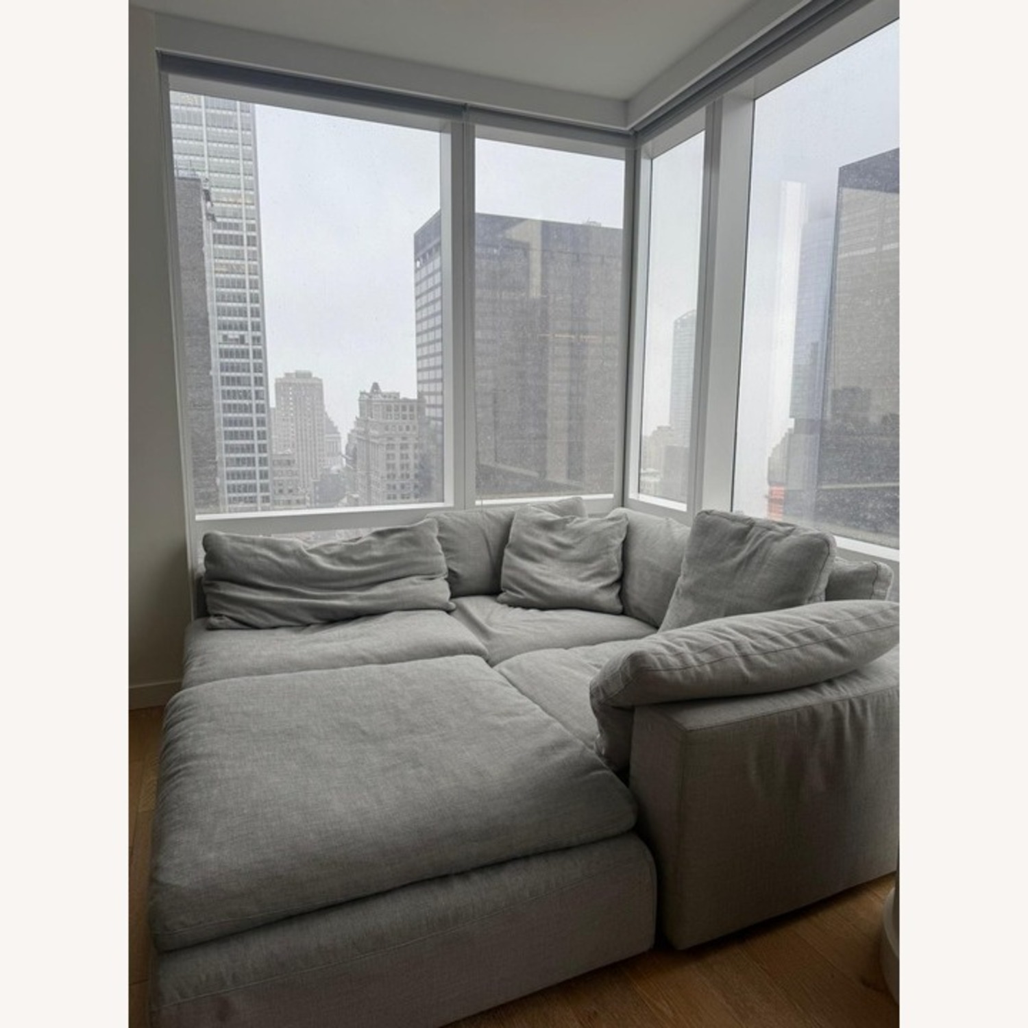 Restoration Hardware Cloud Modular 4-Piece Chaise Sectional - image-2