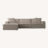 Restoration Hardware Cloud Modular 4-Piece Chaise Sectional