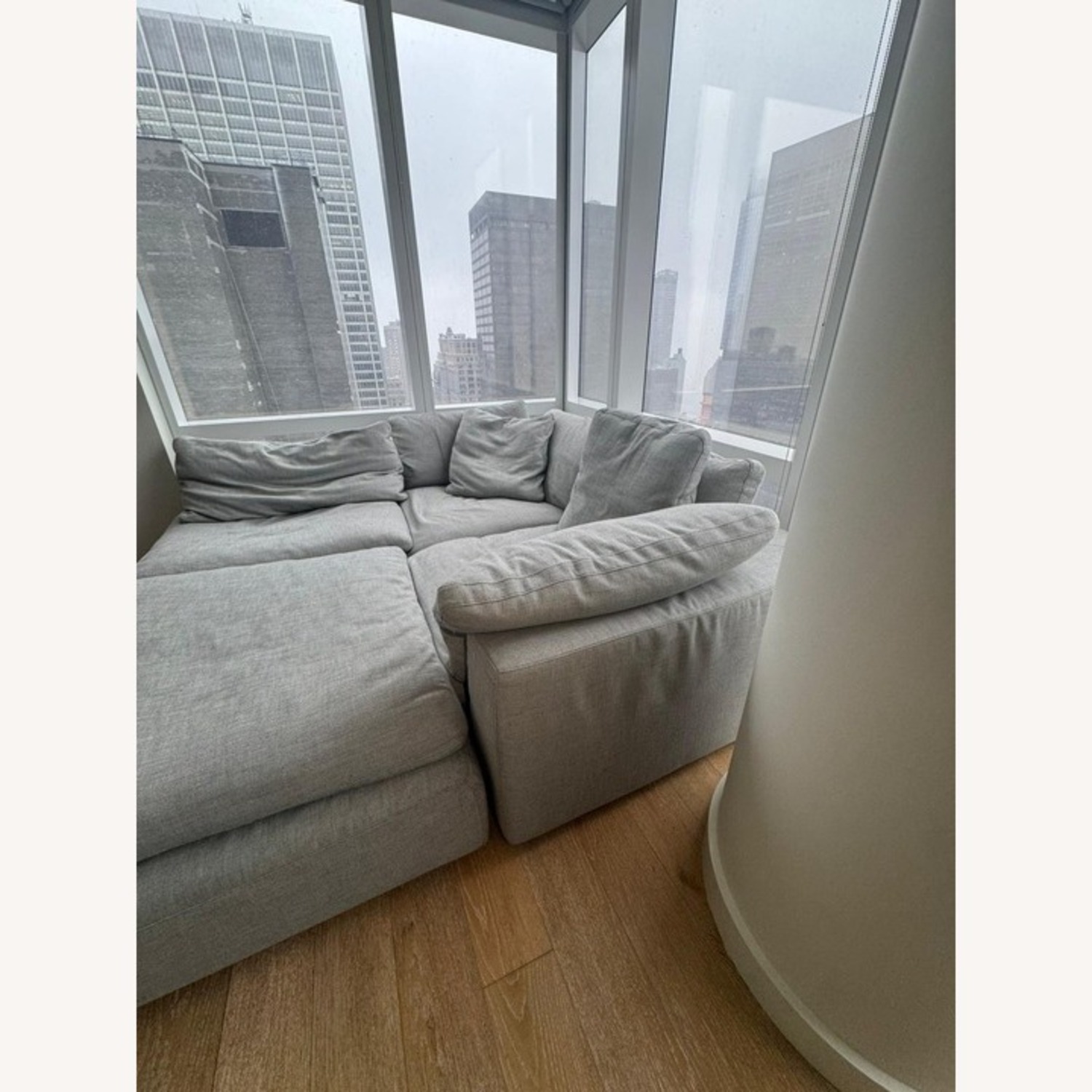 Restoration Hardware Cloud Modular 4-Piece Chaise Sectional - image-3