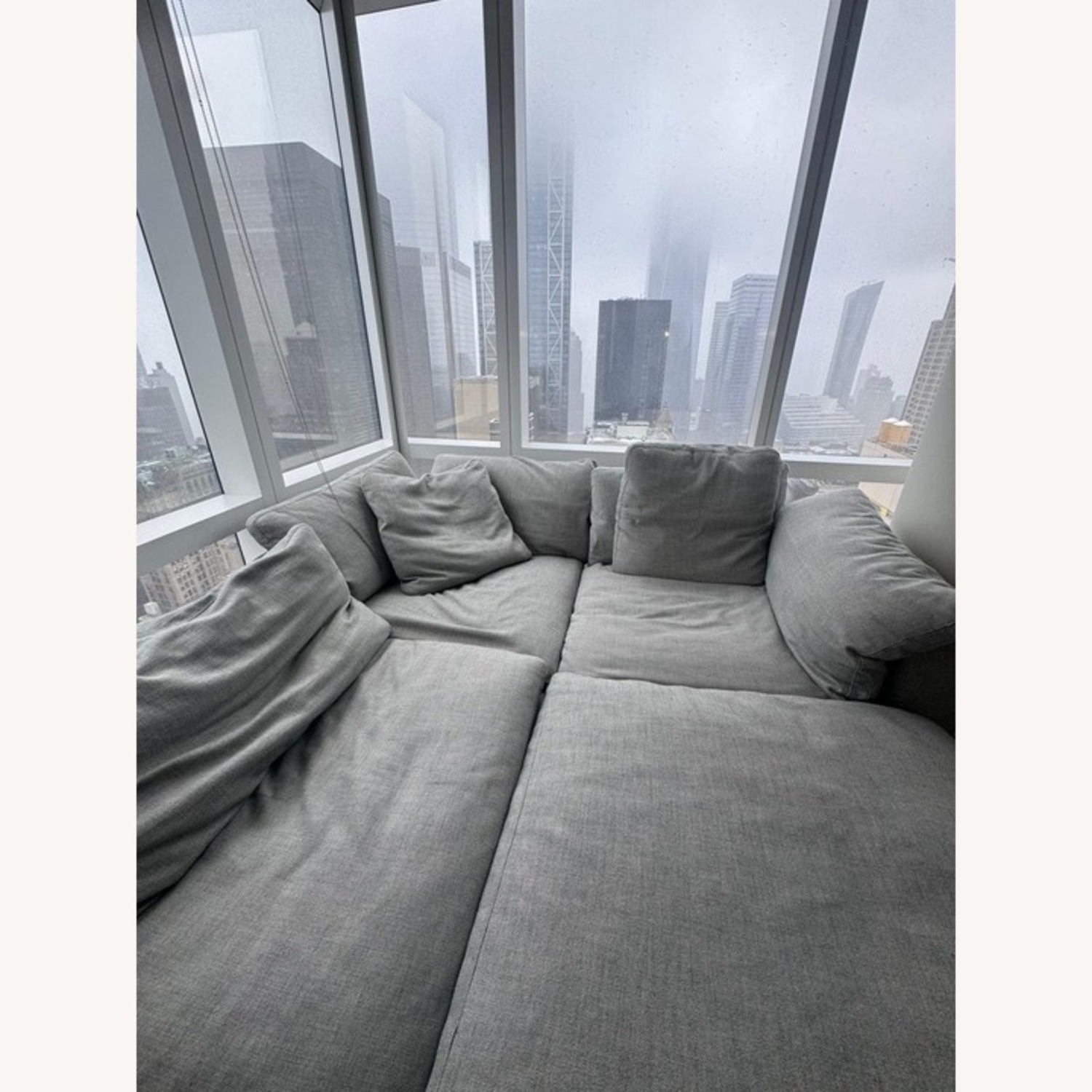 Restoration Hardware Cloud Modular 4-Piece Chaise Sectional - image-4